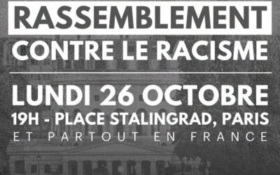 Attentat raciste à Trappes- Appel au rassemblement contre le racisme.